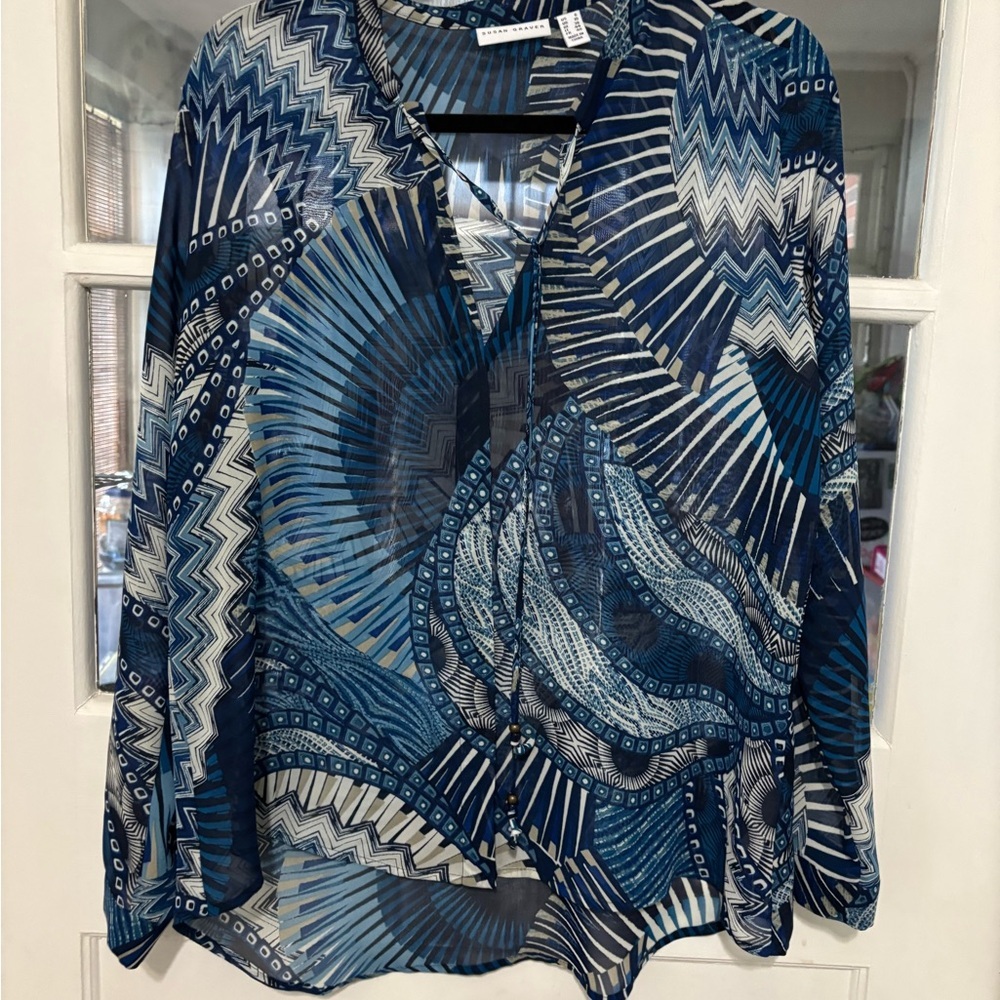 Susan graver Patterned Women's Top